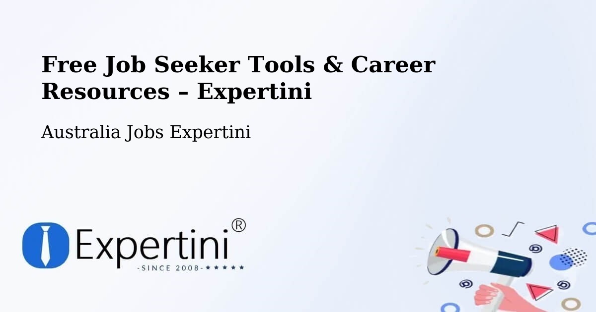 Free Job Seeker Tools & Career Resources – Moonee Ponds - Moonee Ponds, Australia Jobs Expertini